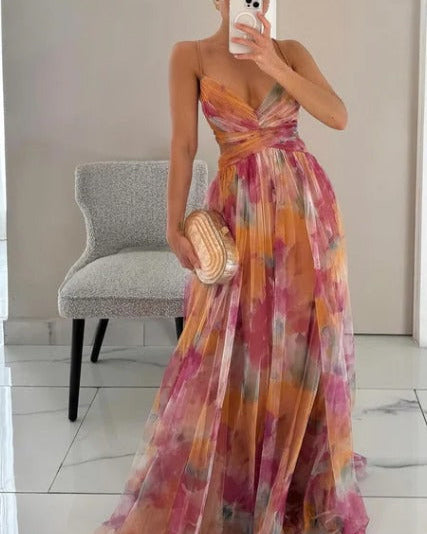 Giselle | Chiffon Maxi Kleid