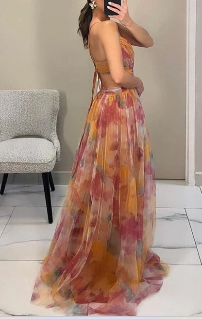 Giselle | Chiffon Maxi Kleid
